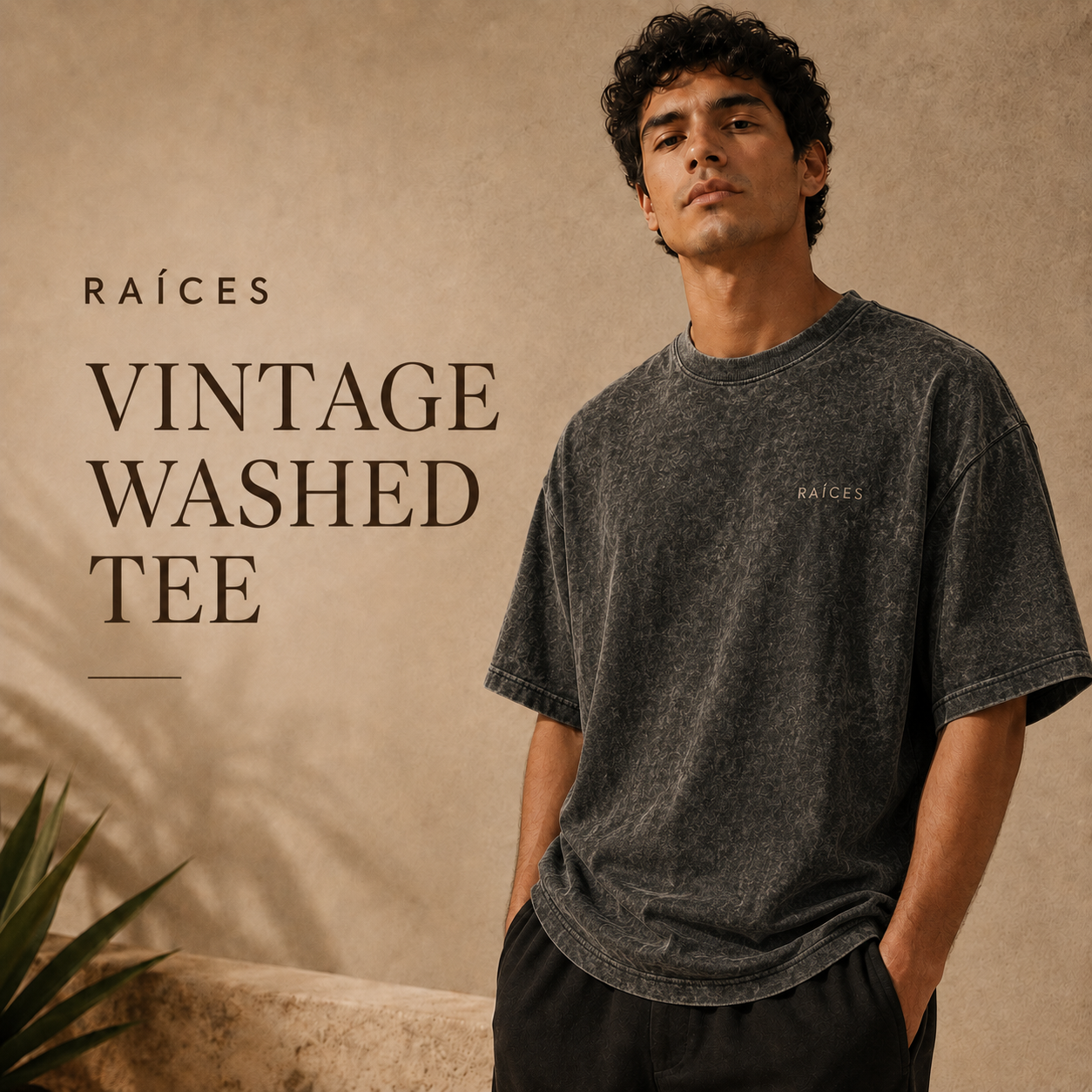 VINTAGE WASHED TEE