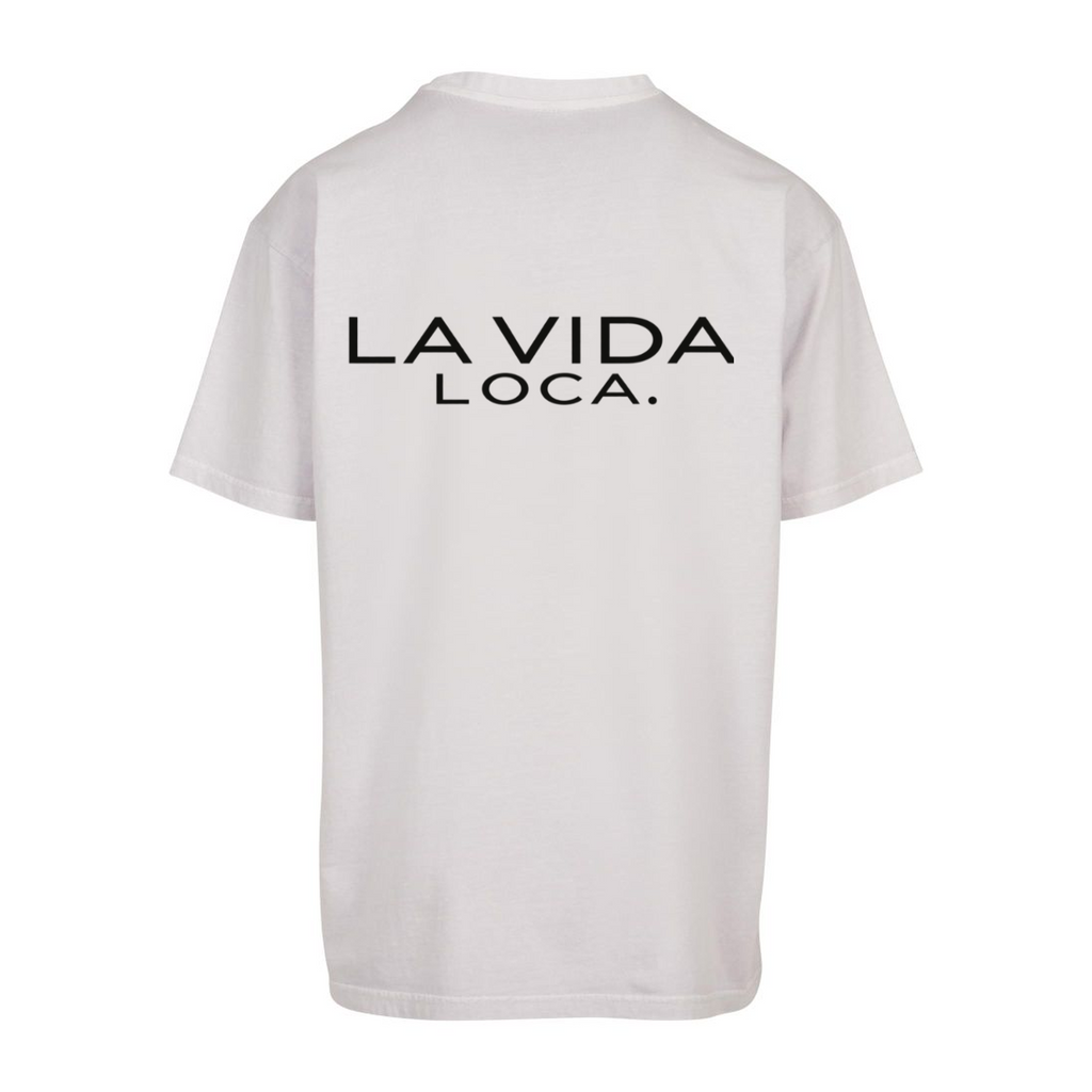 RAÍCES LA VIDA LOCA Heavy Oversized Tee – Produktmockup 2